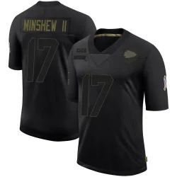 Kansas City Chiefs Youth Limited Black 2020 Salute To Service Jersey (17 Gardner Minshew)
