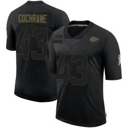 Kansas City Chiefs Youth Limited Black 2020 Salute To Service Jersey (43 Jack Cochrane)