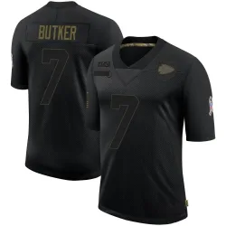 Kansas City Chiefs Youth Limited Black 2020 Salute To Service Jersey (7 Harrison Butker)