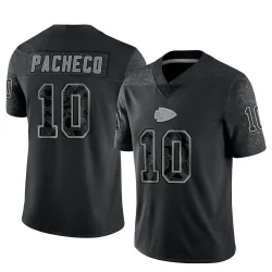 Kansas City Chiefs Youth Limited Black Reflective Jersey (10 Isiah Pacheco)