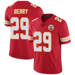Kansas City Chiefs Youth Limited Red Team Color Vapor Untouchable Jersey (29 Eric Berry)