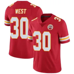 Kansas City Chiefs Youth Limited Red Team Color Vapor Untouchable Jersey (30 Charcandrick West)