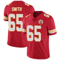 Kansas City Chiefs Youth Limited Red Team Color Vapor Untouchable Jersey (65 Trey Smith)