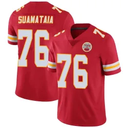 Kansas City Chiefs Youth Limited Red Team Color Vapor Untouchable Jersey (76 Kingsley Suamataia)