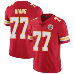 Kansas City Chiefs Youth Limited Red Team Color Vapor Untouchable Jersey (77 Lucas Niang)