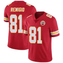 Kansas City Chiefs Youth Limited Red Team Color Vapor Untouchable Jersey (81 Nikko Remigio)