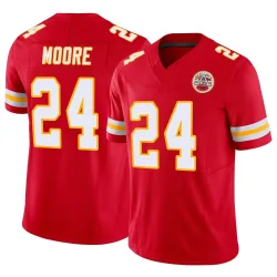 Kansas City Chiefs Youth Limited Red Vapor F.U.S.E. Jersey (24 Skyy Moore)
