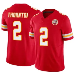 Kansas City Chiefs Youth Limited Red Vapor F.U.S.E. Jersey (2 Tyquan Thornton)