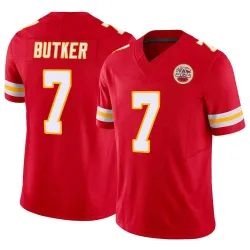 Kansas City Chiefs Youth Limited Red Vapor F.U.S.E. Jersey (7 Harrison Butker)