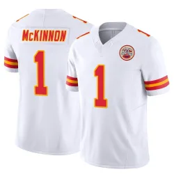 Kansas City Chiefs Youth Limited White Vapor F.U.S.E. Jersey (1 Jerick McKinnon)