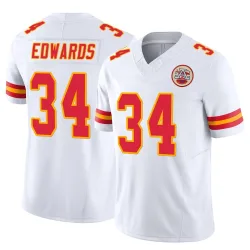 Kansas City Chiefs Youth Limited White Vapor F.U.S.E. Jersey (34 Mike Edwards)