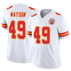 Kansas City Chiefs Youth Limited White Vapor F.U.S.E. Jersey (49 Tre Watson)
