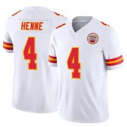 Kansas City Chiefs Youth Limited White Vapor F.U.S.E. Jersey (4 Chad Henne)