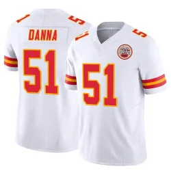 Kansas City Chiefs Youth Limited White Vapor F.U.S.E. Jersey (51 Mike Danna)