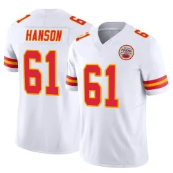 Kansas City Chiefs Youth Limited White Vapor F.U.S.E. Jersey (61 C.J. Hanson)