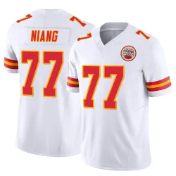 Kansas City Chiefs Youth Limited White Vapor F.U.S.E. Jersey (77 Lucas Niang)
