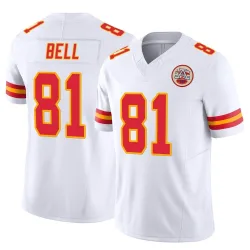 Kansas City Chiefs Youth Limited White Vapor F.U.S.E. Jersey (81 Blake Bell)