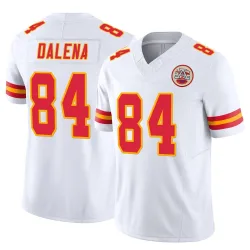 Kansas City Chiefs Youth Limited White Vapor F.U.S.E. Jersey (84 Mac Dalena)