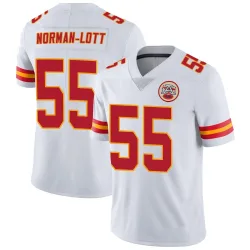 Kansas City Chiefs Youth Limited White Vapor Untouchable Jersey (55 Omarr Norman-Lott)