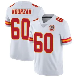 Kansas City Chiefs Youth Limited White Vapor Untouchable Jersey (60 Hunter Nourzad)