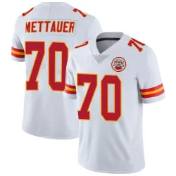 Kansas City Chiefs Youth Limited White Vapor Untouchable Jersey (70 McKade Mettauer)